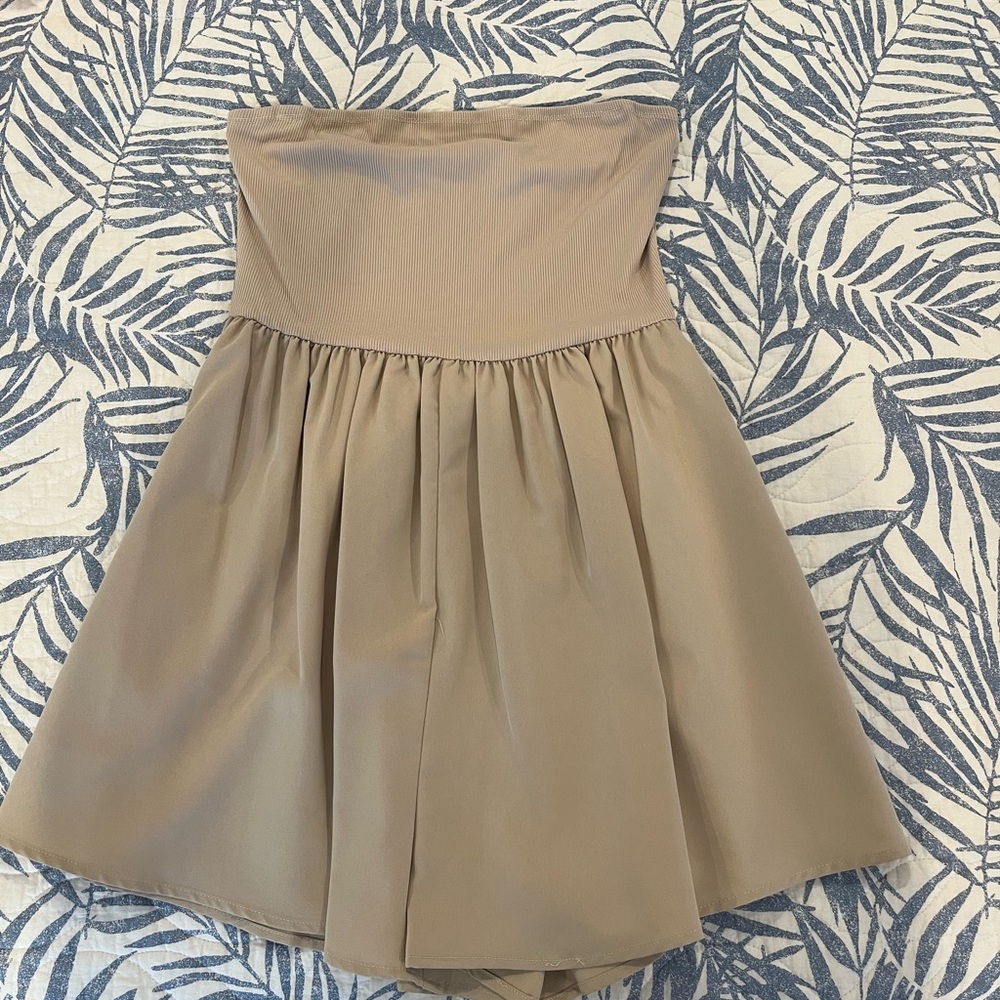 Shein strapless romper